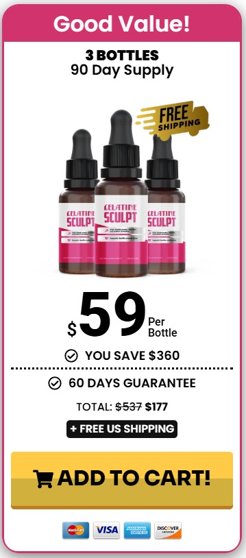 Gelatine Sculpt 3 Bottle Price